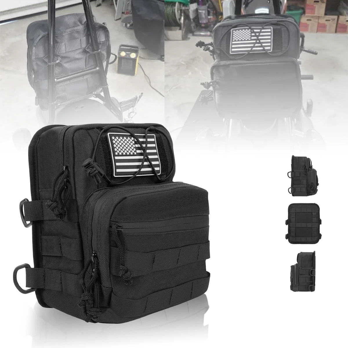 

Сумка на руль мотоцикла, сумки-бочки, многофункциональная сумка на плечо для хранения для Cruiser Softail Sportsters для BMW Dirt Bike E-bike