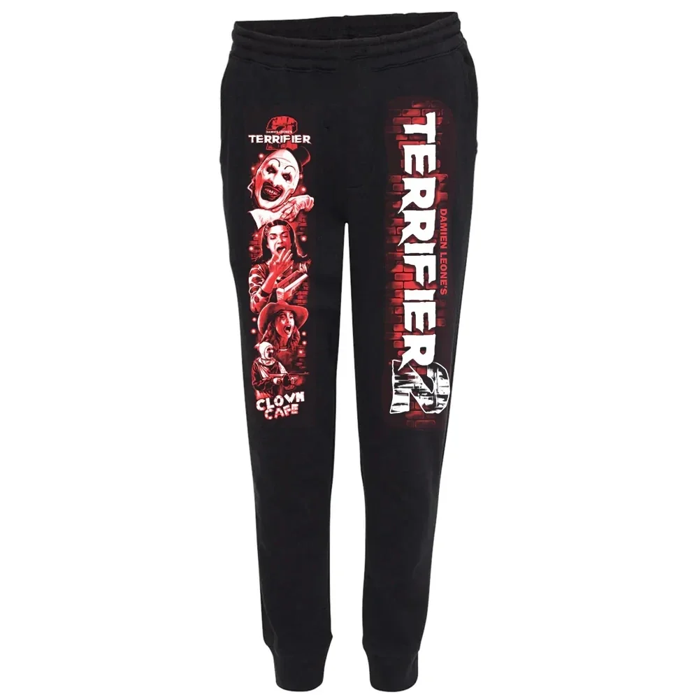 Terrifier Halloween Cosplay Trousers 2023 Horror Movie Merch Long Sleeve Jogger Cotton Pants for Men Women Sweatpants Pants