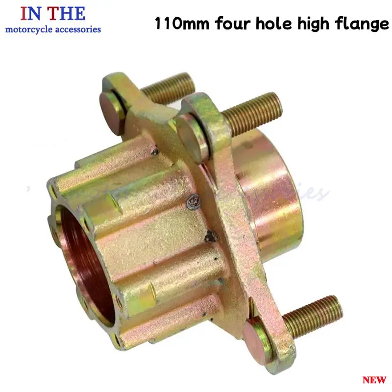 110mm 4-hole Front high flange Wheel Hub Fit For DIY 150cc 200cc 250cc ATV Go kart UTV Buggy Golf Cart Quad Bike Parts