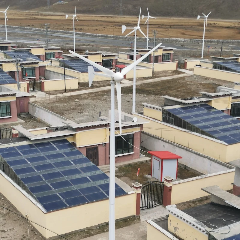 Avec certificat Ce générateur éolien coefficient d'utilisation d'énergie éolienne hautement éolienne turbine éolienne horizontale 10KW bon marché