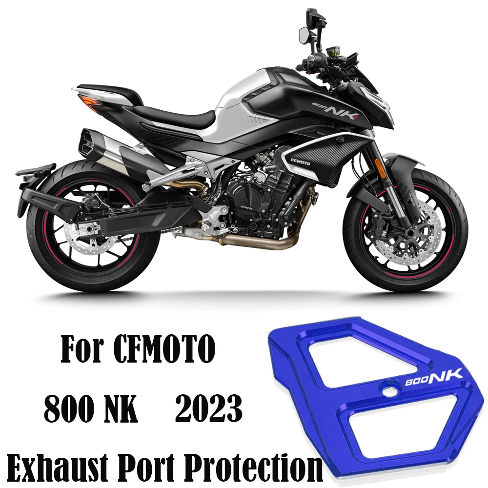 

For CFMOTO NK800 800 NK Motorcycle Exhaust Hood Guards Cover Rear Trim Decorative Cover Pipe Tail End Exhaust Port Protection 20