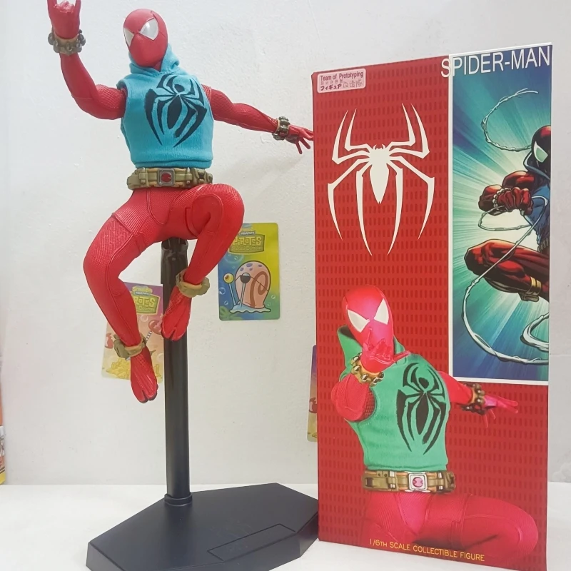 

New Avengers Ironman Mk50 Scarlet Anime Spider Man Action Figure 1/6 Statue Model Toys Doll Collectible Ornament Gifts Friend