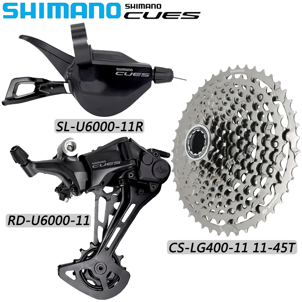 

Рычаг переключения передач SHIMANO сигналов U6000 1X1 1, деталь 11-45T/50T, Звездочка для кассеты для горного велосипеда, оригинальные детали