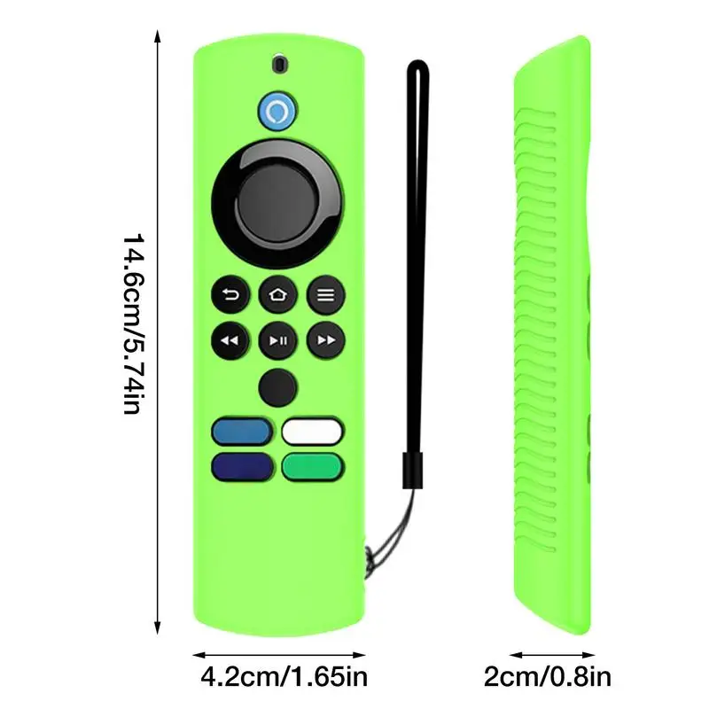 Remote Control Cover Stick Lite 2021 Silicone Protect Voice Remote Case for Amazon Alexa Fire TVStick Lite 2nd Gen