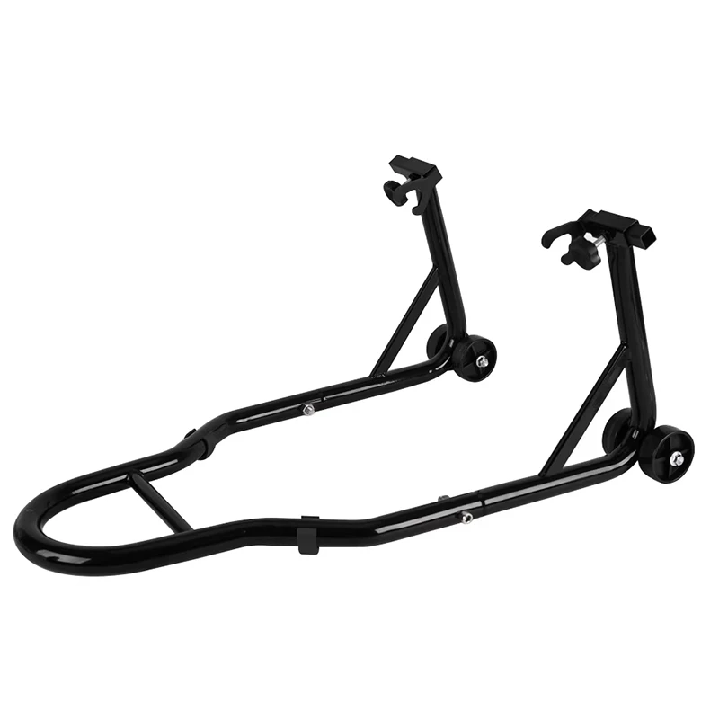 Motorcycle Wheel Stand Automatic Rear Wheel Support Tire Repair Tool Two-Tone Color Options Universal Motorcycle Support Stand