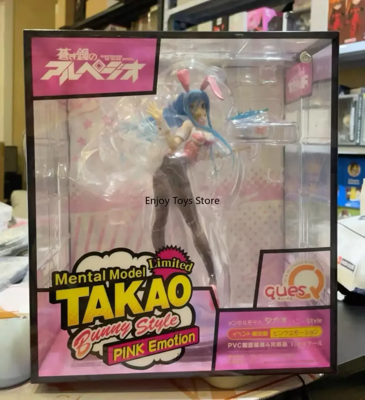 

В наличии подлинная синяя стальная фигурка Arpeggio 1/8 Kaohsiung Bunny WF Limited Pink