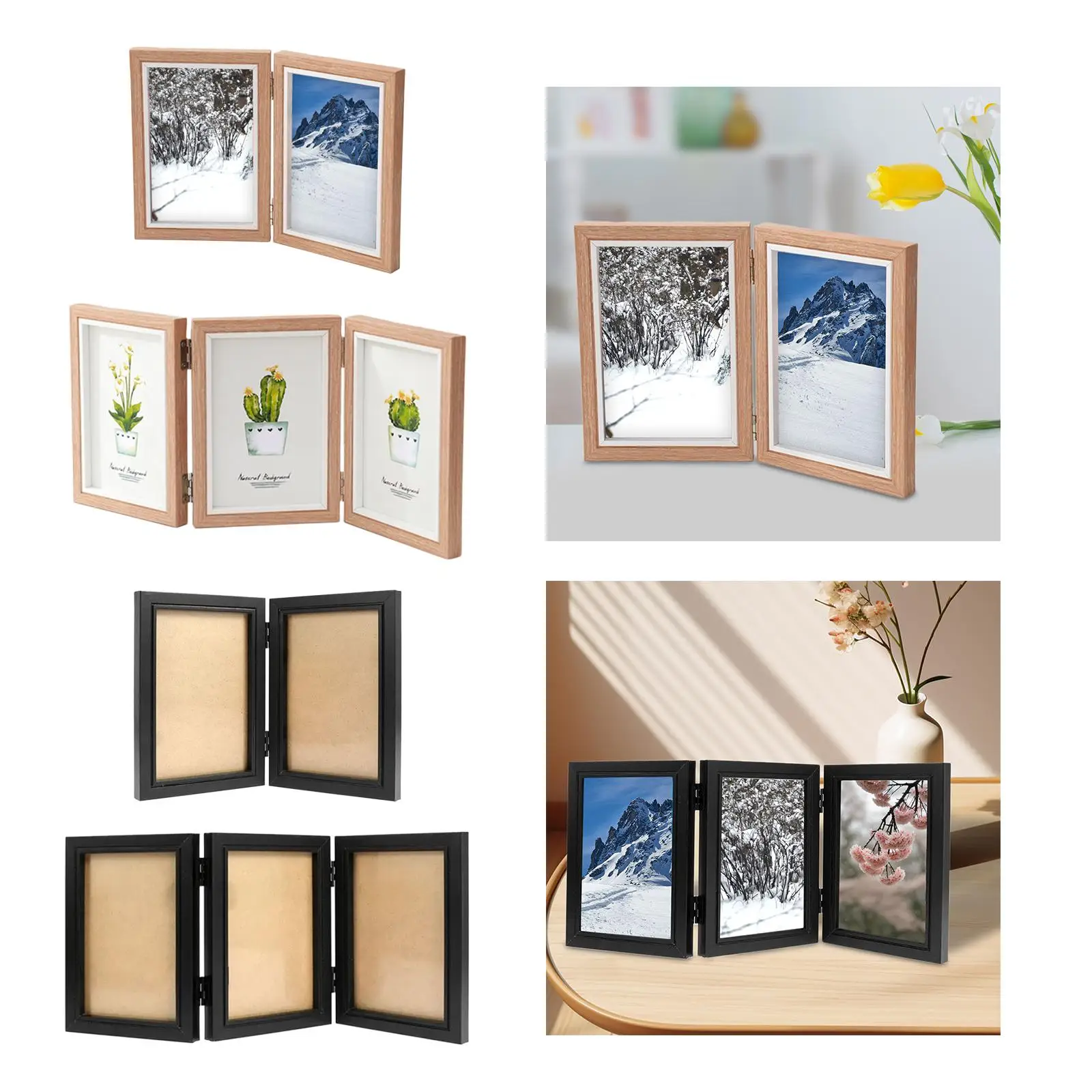 Elegant Photo Frame 4x6 Vertical Picture Holder for Home Decor And Gifts