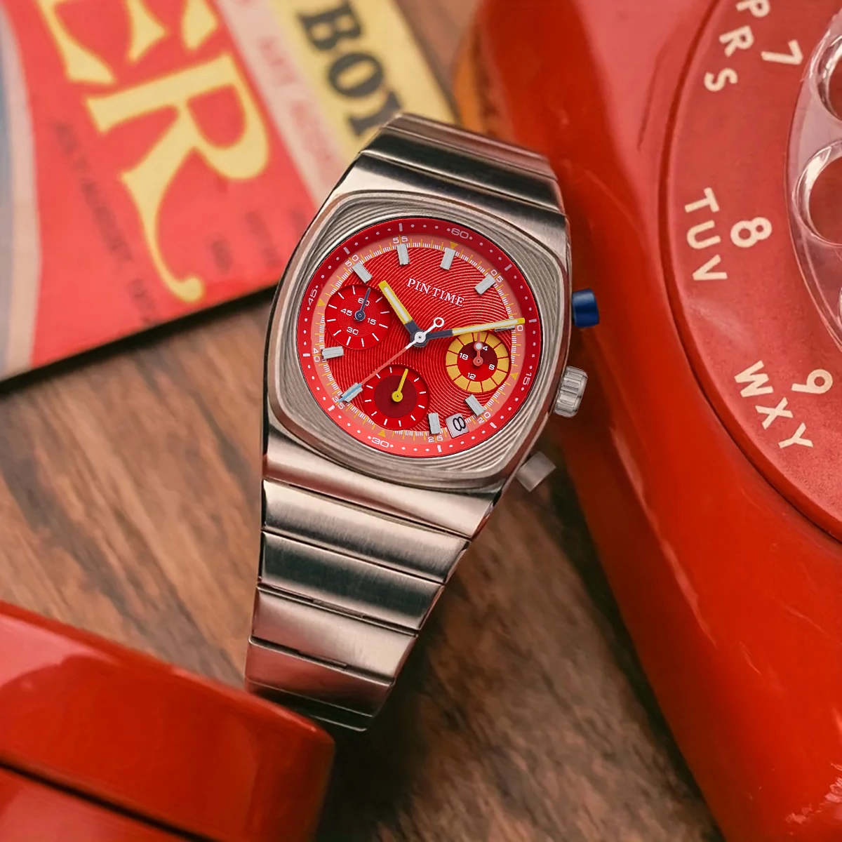 Luxury Watch Cartier - 1pc 사각 남성용 시계 - 고급