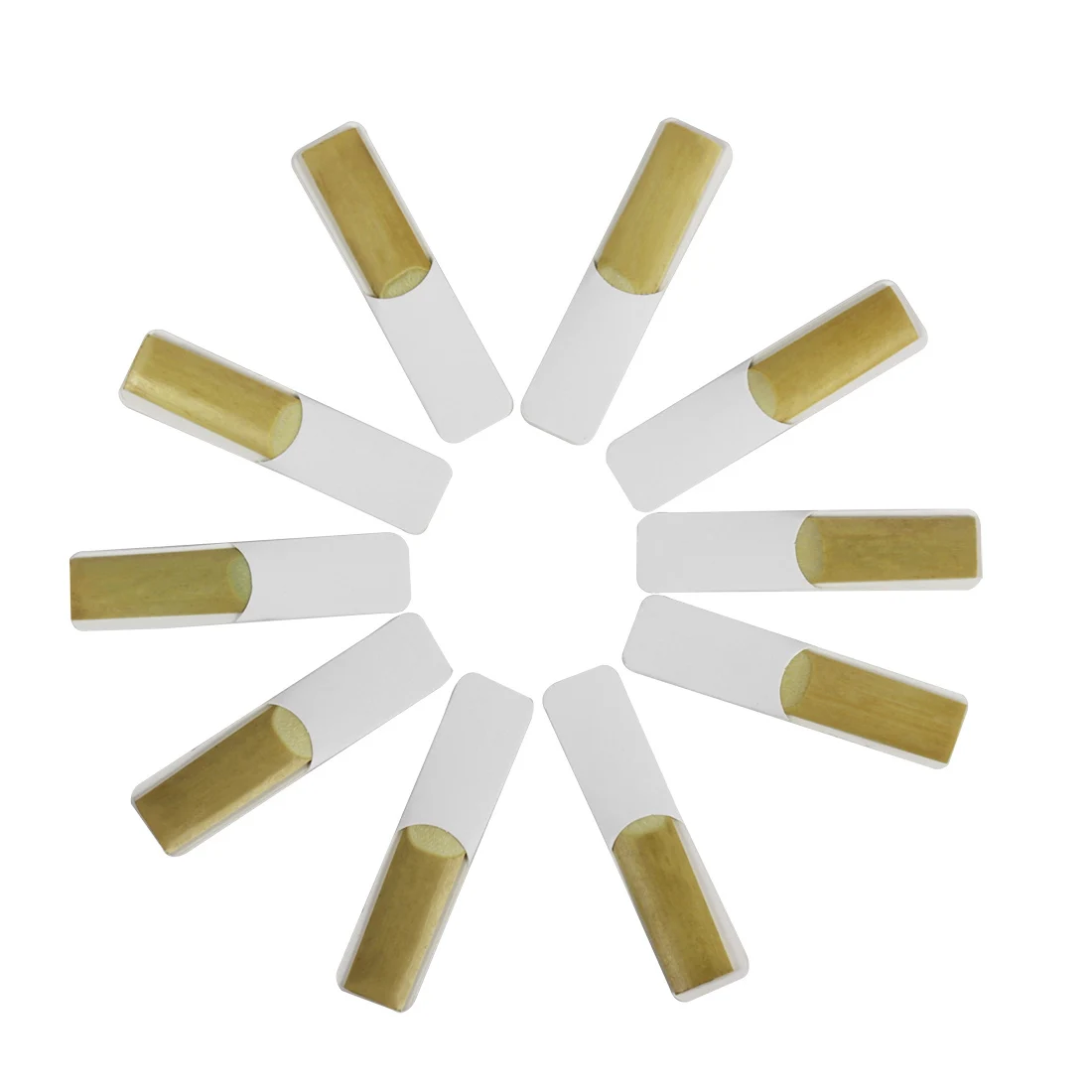 Bb Tenor Saxofone Reeds, Woodwind Musical Instrument Parts Acessórios, alta qualidade, força 2.0 2.5 3.0, 10pcs