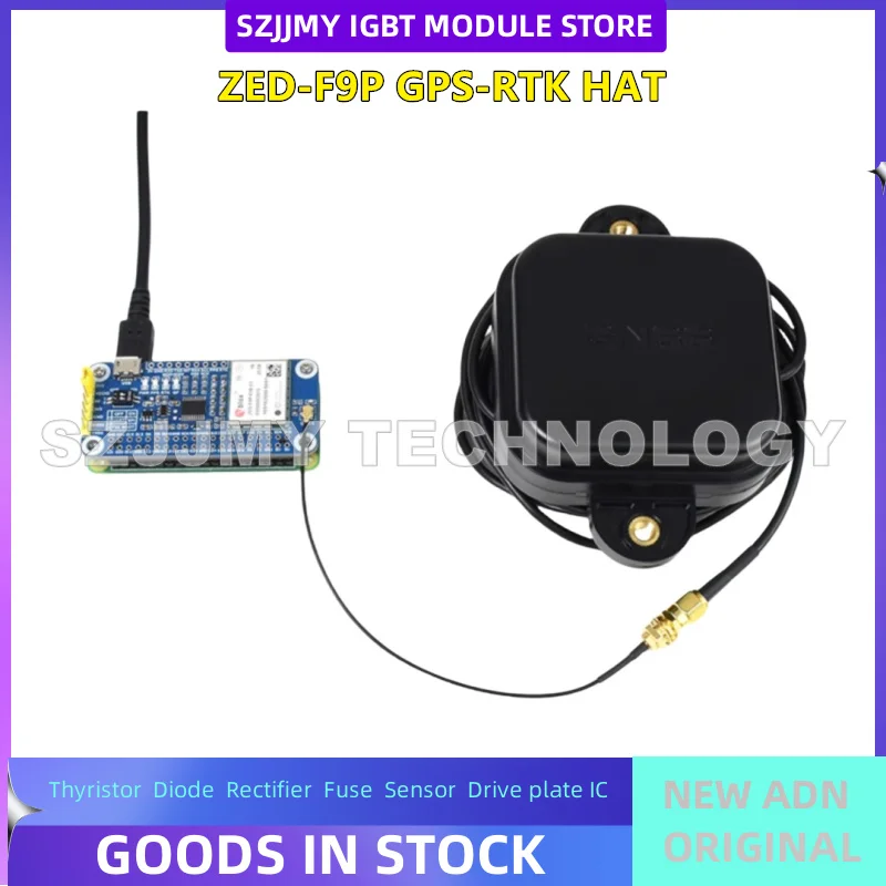 

NVIDIA/Raspberry Pi ZED-F9P, плата расширения GNSS на сантиметровом уровне, многочастотный дифференциальный GPS-модуль RTK