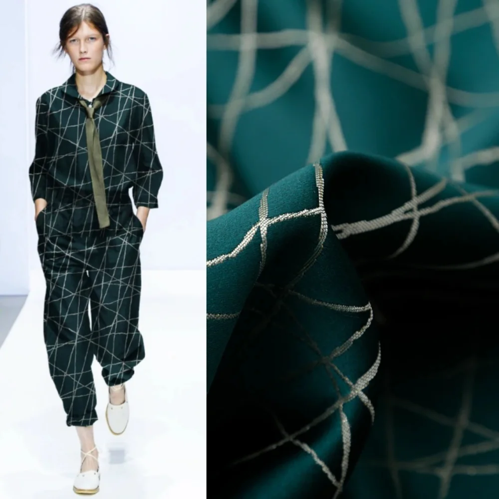 

Жаккардовая ткань, ткань для дивана ручной работы, материал из химического волокна «сделай сам», весенне-осенняя одежда, оптовая продажа, ткань на метр для шитья