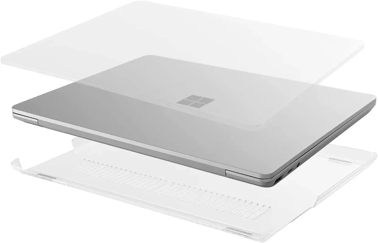 Matte/Clear Case for Microsoft Surface Laptop 2 3 4 13.5 1769 1867 1958 1950 1868 1951 Case Cover Laptop Go 1/2 12.4\