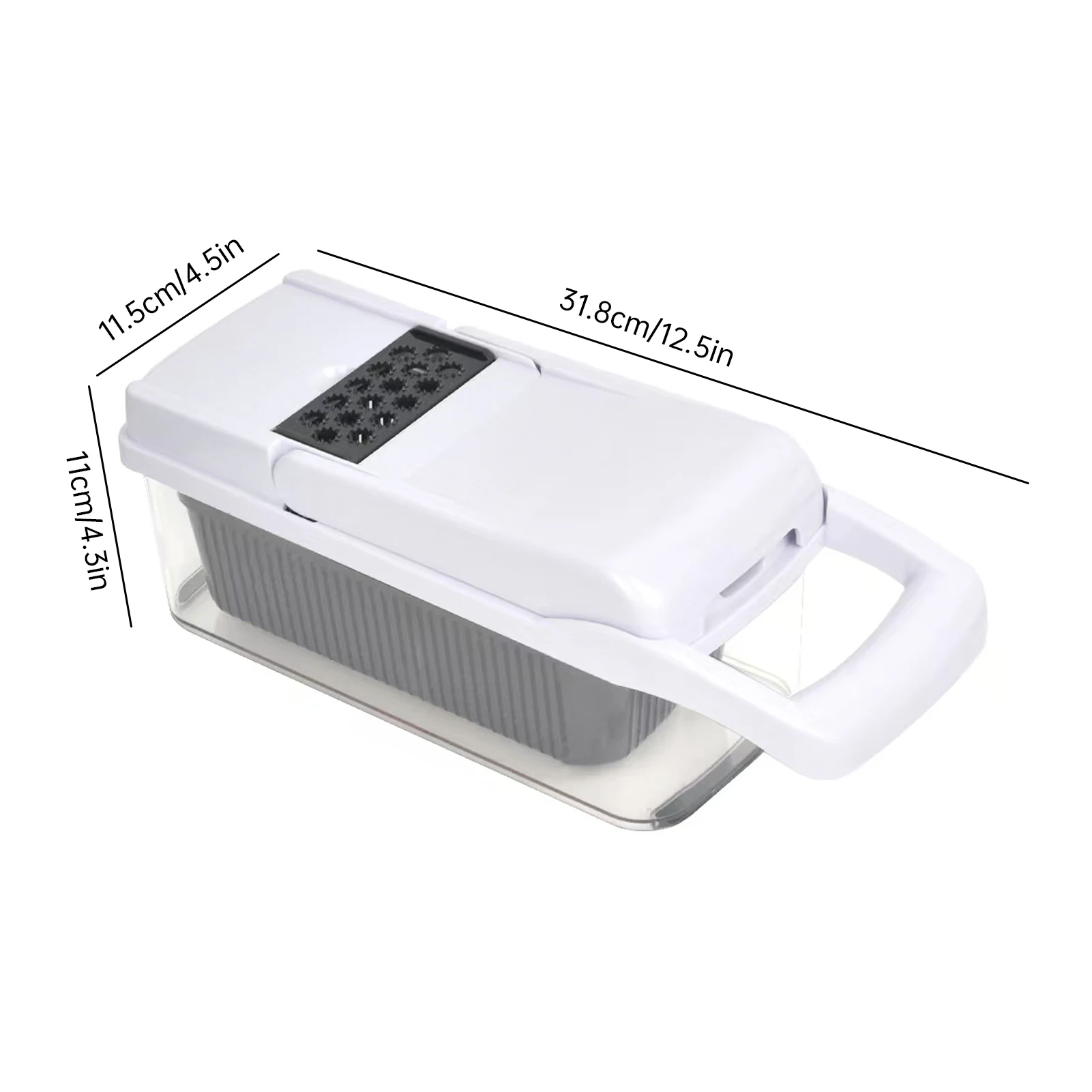 2Sets 26In1 Vegetable Chopper Cutter Mandoline Slicer Cheese Grater -Onion Salad Veggie Chopper w Container -Kitchen Tool Gadget