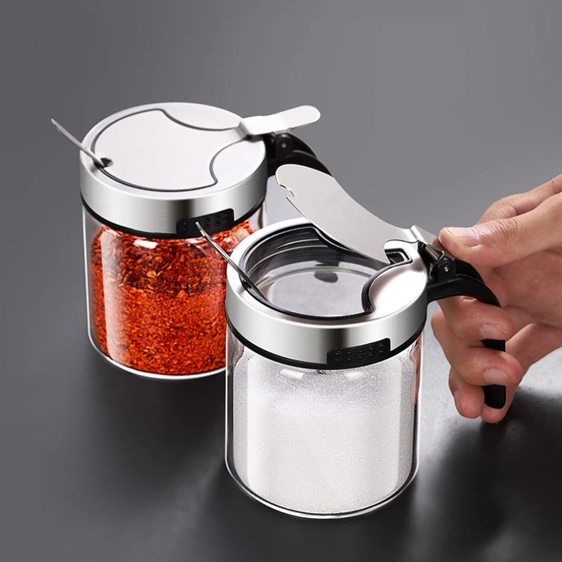 

Seasoning box storage combination seasoning tank kitchen supplies household Daquan monosodium glutamate oil salt sauce