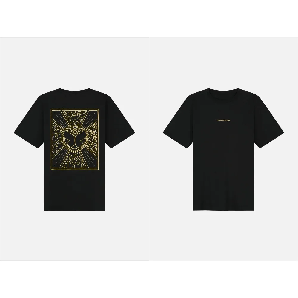 2026 Tomorrowland Fan Merchandise Gifts: Summer Men's and Women's Cotton T-shirts Comfortable Breathable Casual Fashion T Shirt