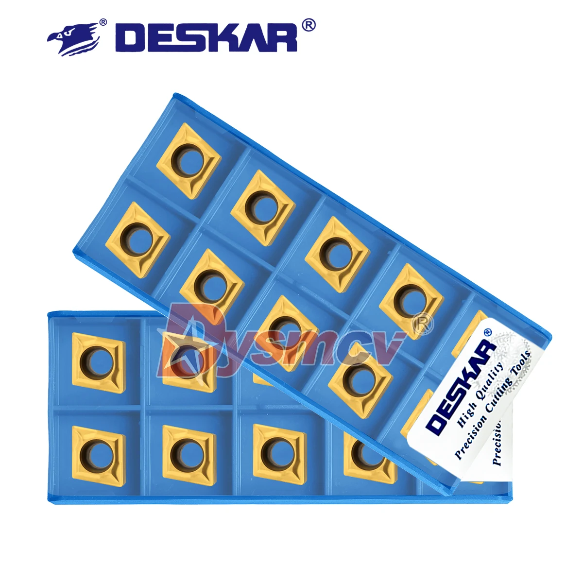 

CCMT060204 CCMT09T304 CCMT12040 LF9018 DESKAR Original CNC Lathe Blades CCMT Series High Hardness And Wear-Resistant Lathe Tools