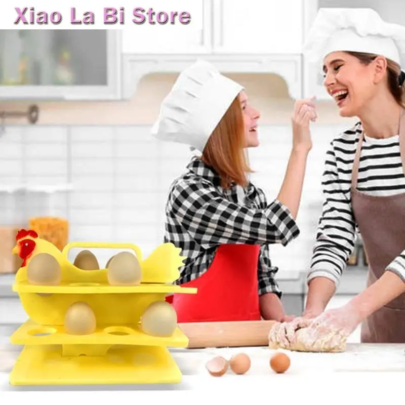 XXFD سيليكون بيض صينية تخزين الإبوكسي صب قوالب راتنج حامل البيض لفن DIY