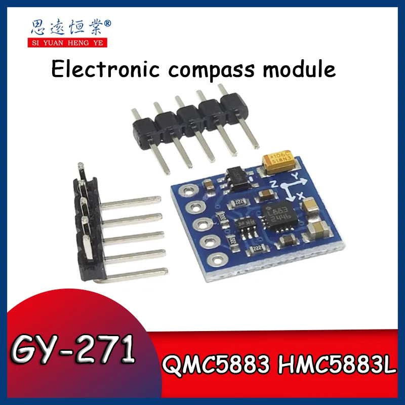 1Pcs GY-271 QMC5883…