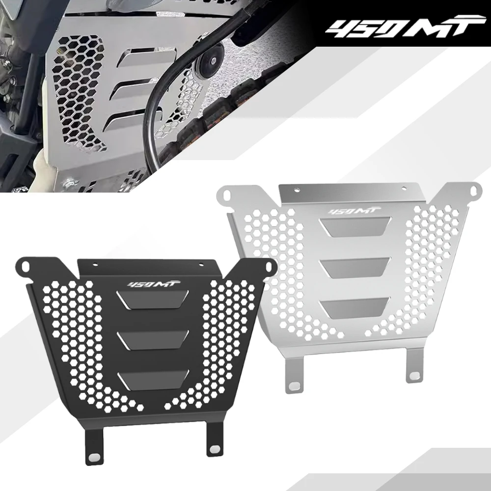 FOR CFMOTO CF MOTO 450MT 450 MT 2024 2025 Engine Front Exhaust Cover Protector Crap Flap Radiator Guard Protection Accessories