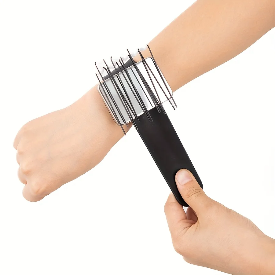 Magnetic Silicone Wristband Sewing Pincushion Hairpin Bracelet Beauty Tool for Sewing Needle Hairpin
