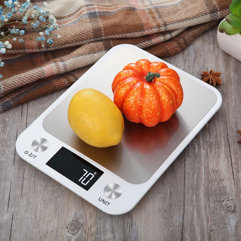 

High Precision Kitchen Electronic Scale Stainless Steel Weighing Pan with Digital Display Smart Bench Scale Food Coffee Balance