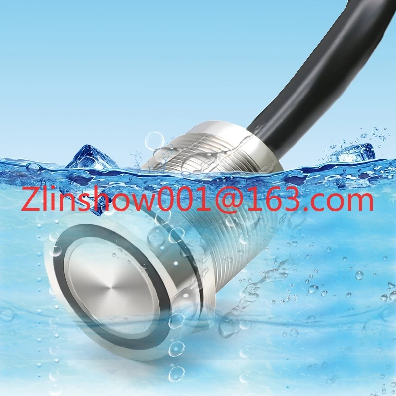 Prolonged Piezo Switch 3-24v Rgb Momentary Piezo Switches 22mm