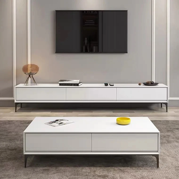 xx-Modern Tv Stand Unit Cabinet Wooden Tv Table Luxury Media Console Home Furniture Living Room Sets Tv Stand