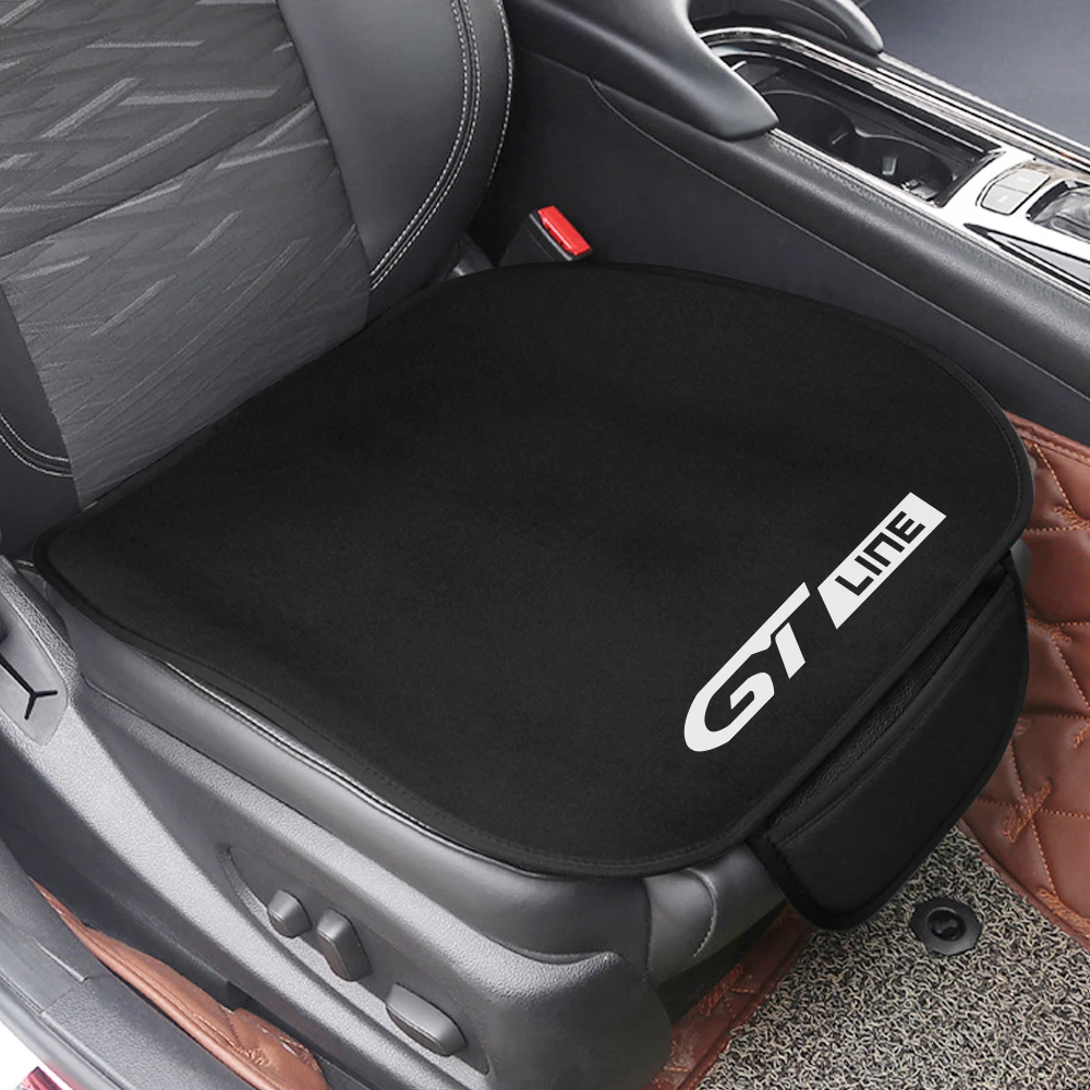 Car Front Seat Cover Non-slip Cushion Accessories For Peugeot GT GTline 3008 308 208 508 2008 Rifter 5008 207 206 408 108 4008