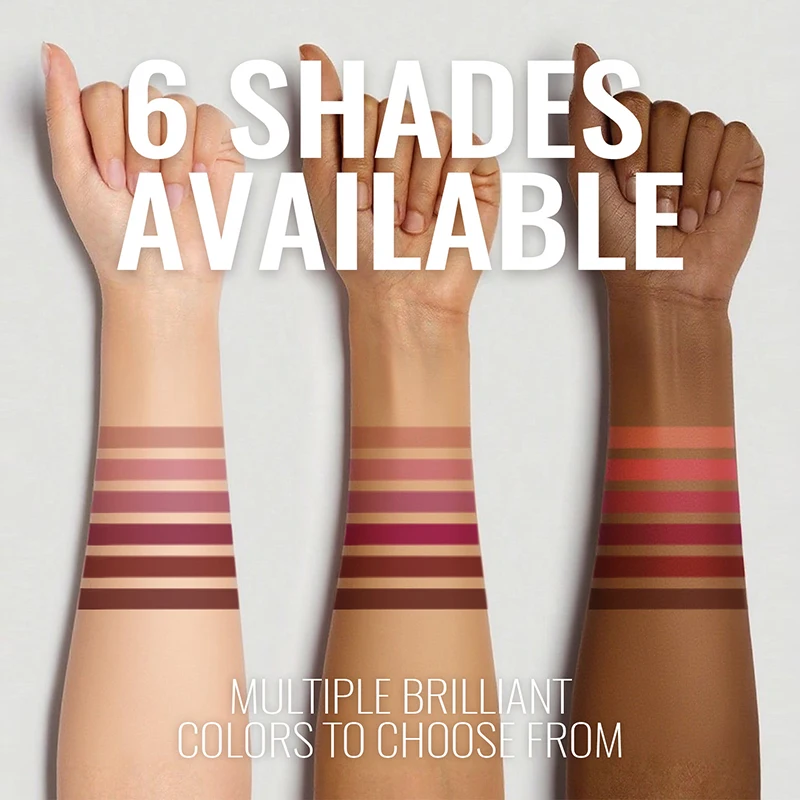 Donkerbruine vloeibare kleurstof lipliner pen waterdicht mat fluwelen lippenstift sexy roodbruine tint lipvorm correctie lip make-up vrouwen