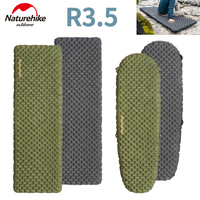 Naturehike R3.5 Inflatable Mat 20D Nylon Winter Warm Air Sleeping Pad Ultralight Outdoor Hiking Camping Travel Thicken Mattress