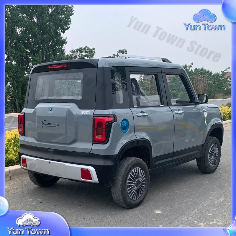 depositNew oil and electricity dual-purpose elderly household scooter car van small low-speed electric vehicle four-wheel new en