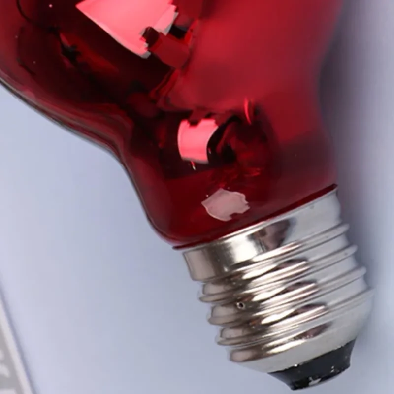 25/40/50/60/75/100W E27 UVA bombilla para aves de corral luz nocturna infrarroja bombilla de calefacción de día para aves de corral para plantas anfibios reptiles mascotas