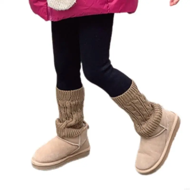 K8GF 2024 لباس ضيق عصري لخريف وشتاء البنات، سروال سفلي مطابق للألوان #5