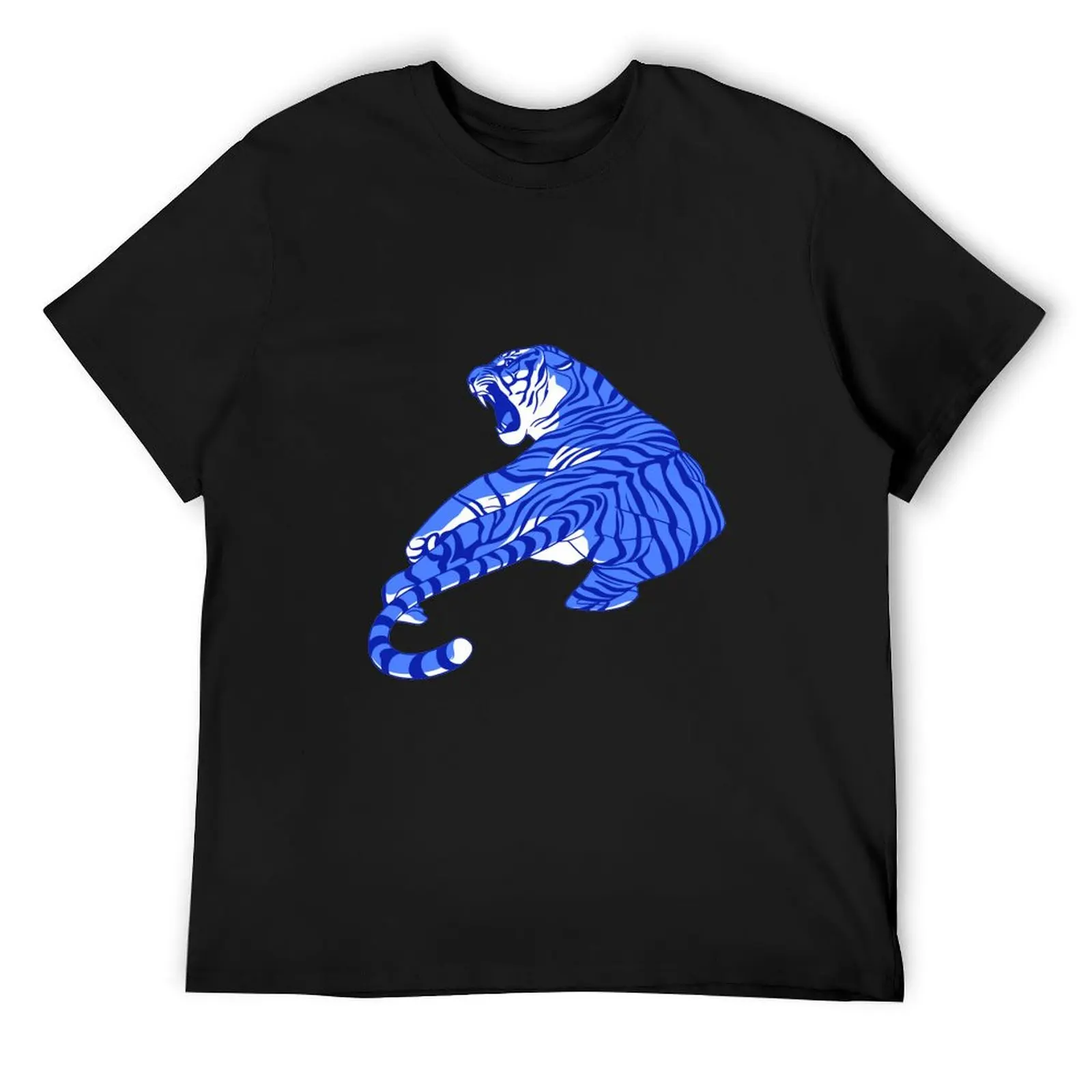 Fluor Tigers and Water Lillies. T-Shirt graphics vintage t shirts street wear T-shirt men