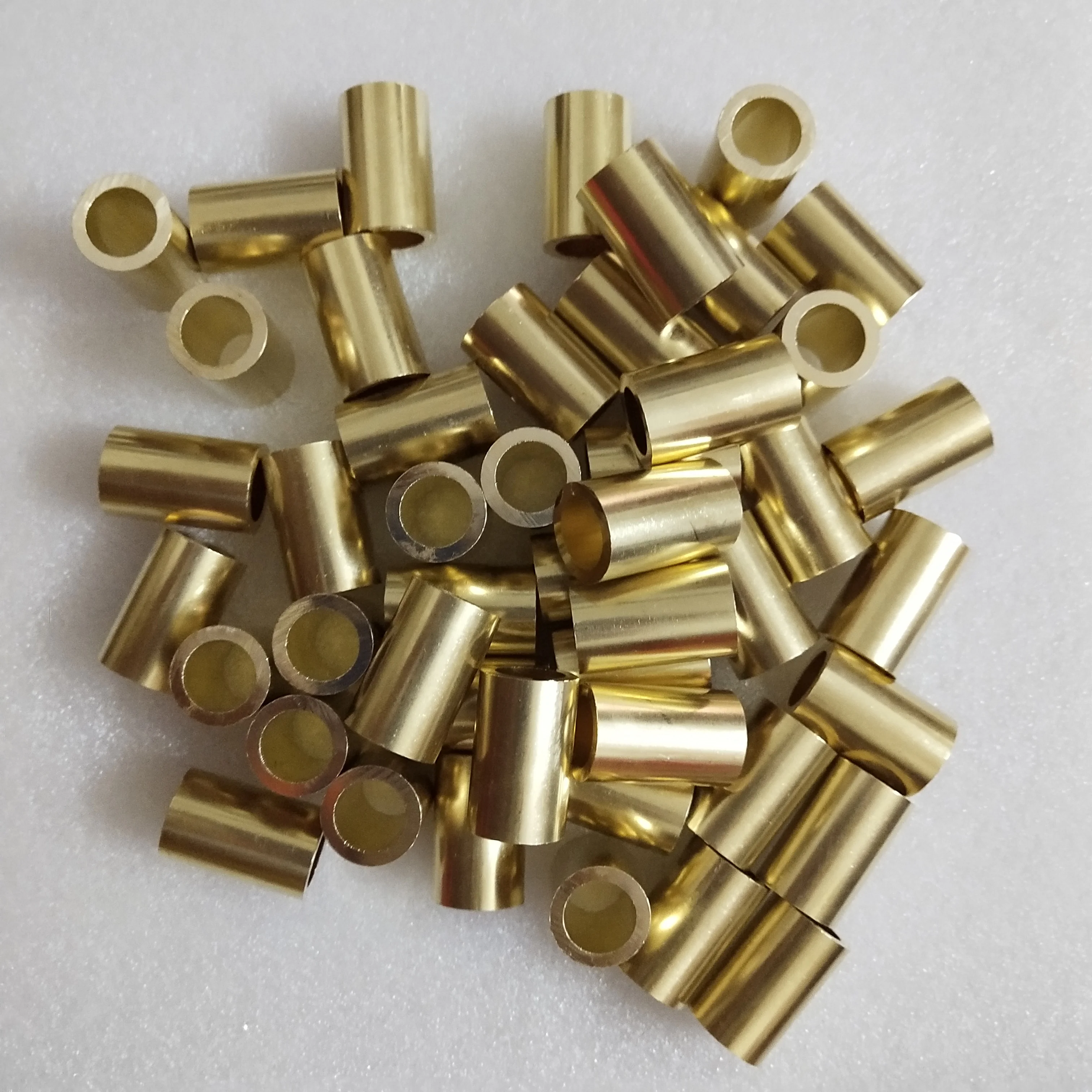 5 штук ручных латунных трубок 2 - 10 мм, длина 100 мм, для аксессуаров инструментов DIY