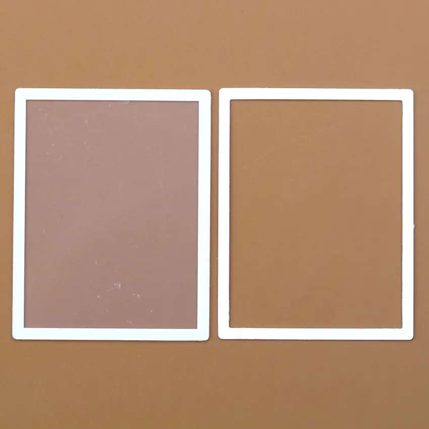 JCD Replacement Top Upper & Lower LCD Screen Frame Lens Cover For NDS Lite NDSL Game Console Plastic Lens - Image 2