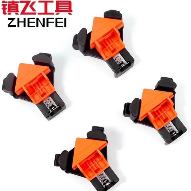 90 Degree Corner Clamps For Woodworking, Fast Adjustable Quick Spring Loaded Woodworking Clamps,Cabinets,Photo Framing