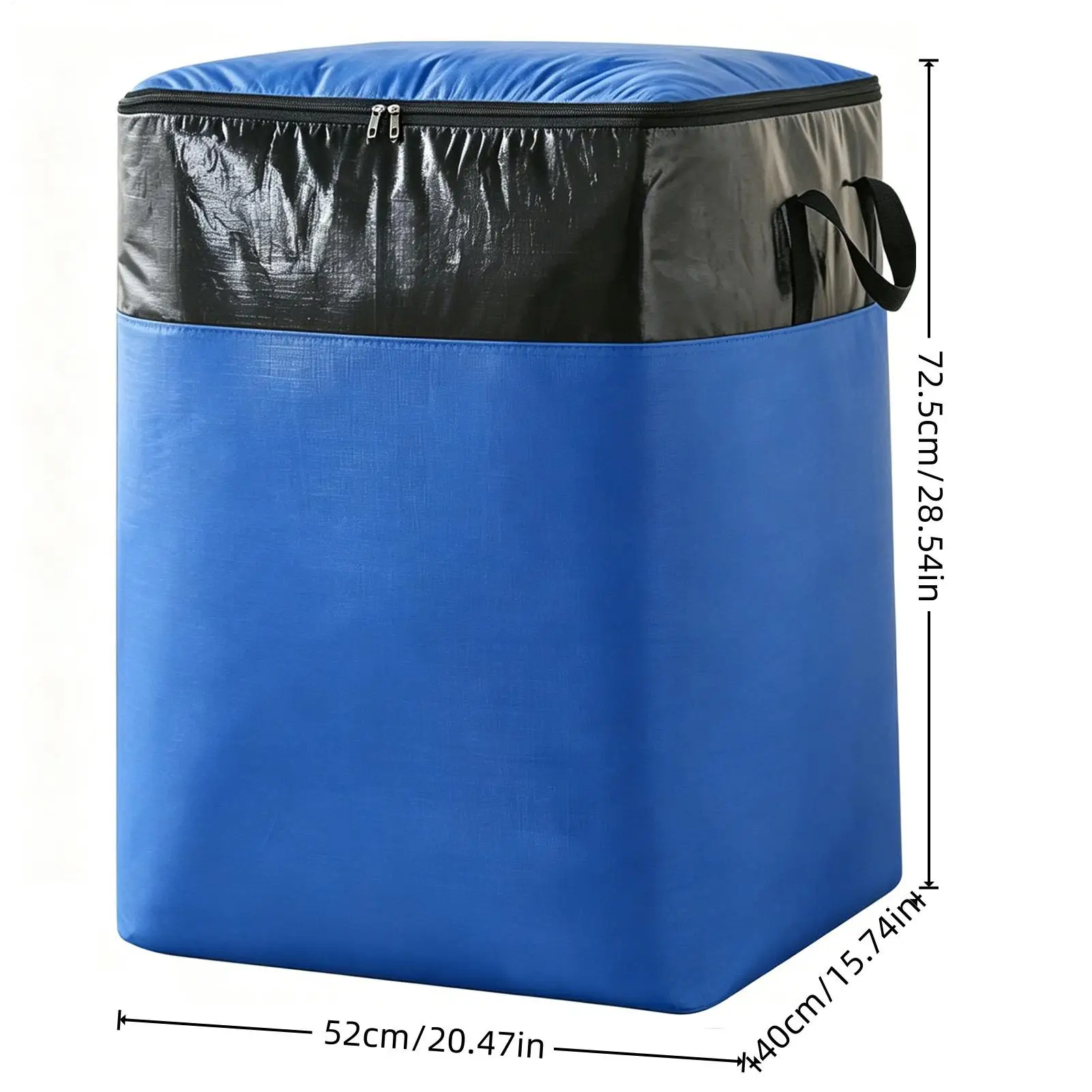 Thickened Eco-friendly Luggage Bag Woven Bag Transfer Storage Wear-resistant Bag Waterproof Large Capacity Foldable Moving Bag