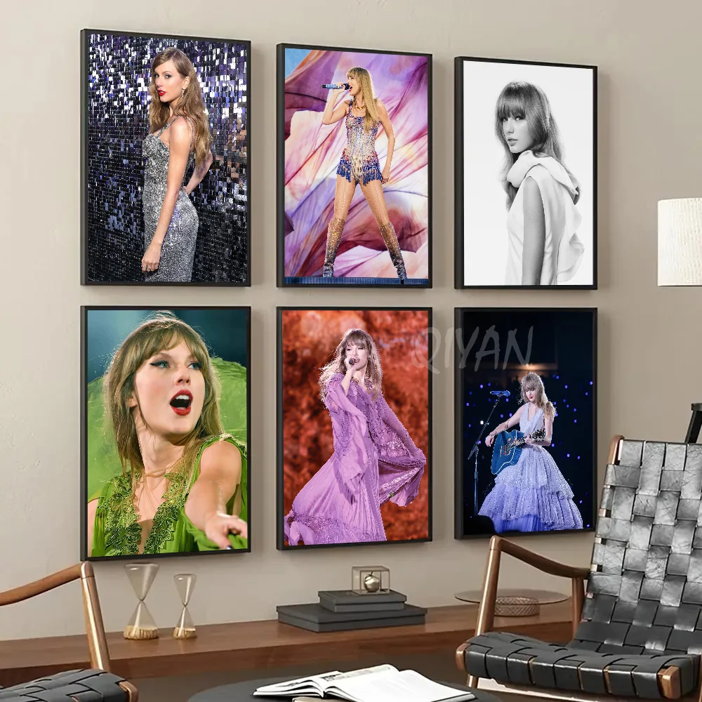 

Poster Paper Print Home Living Room Bedroom Entrance Bar Restaurant T-Taylor S-Swift Cafe Art Painting Decoration