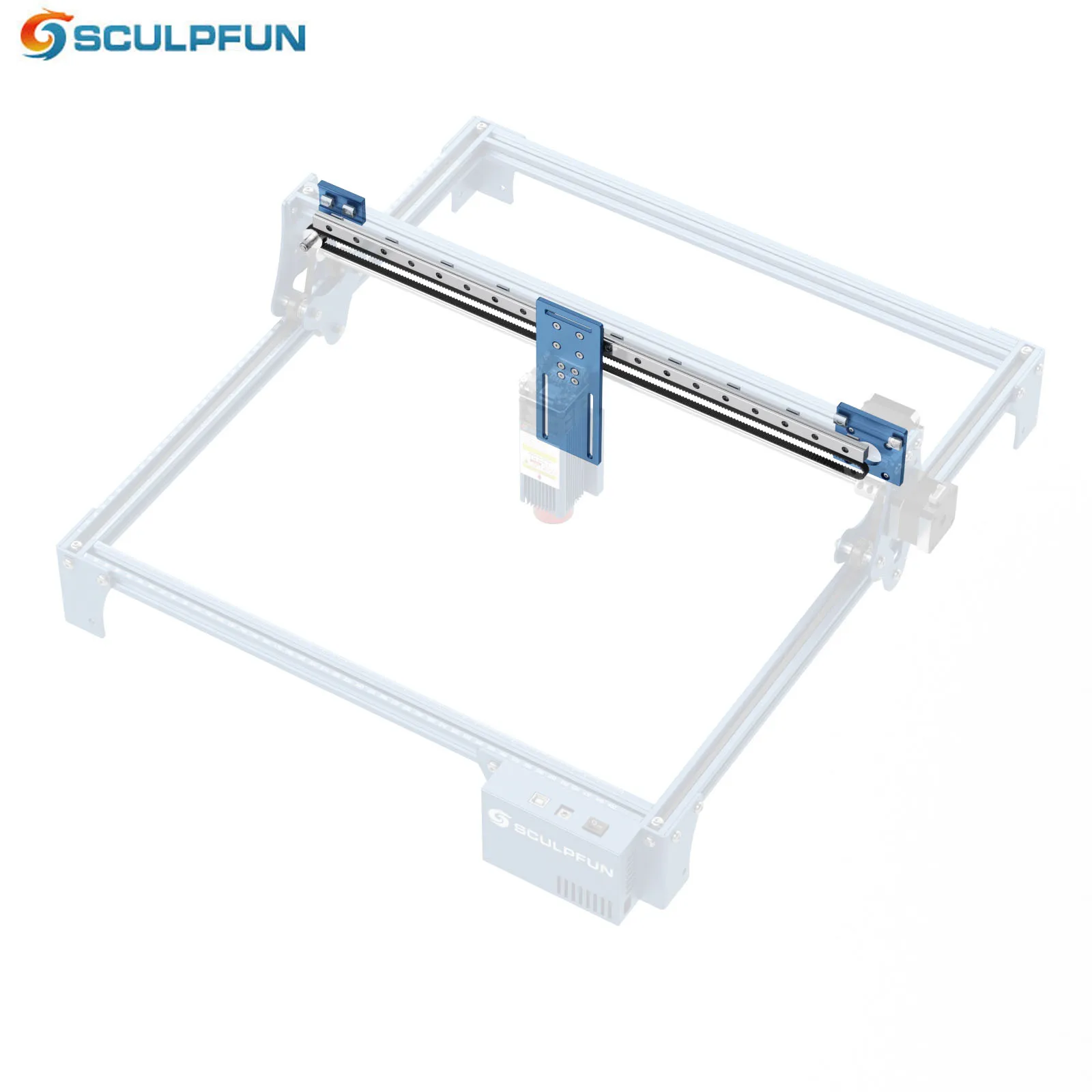 

SCULPFUN X-axis Linear Guide Upgrade Kit for S9/S6PRO/S6 laser engraving High Precision Industrial Grade Direct Installation