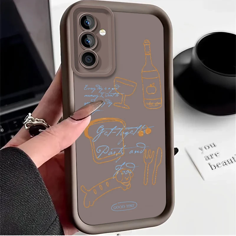 Bowknot Case for Samsung Galaxy A53 A50 A50S A36 5G A35 A34 A33 A32 A30 A26 A24 A23 A22 A20 A16 A15 A14 A13 A12 4G A06 M55 Cover