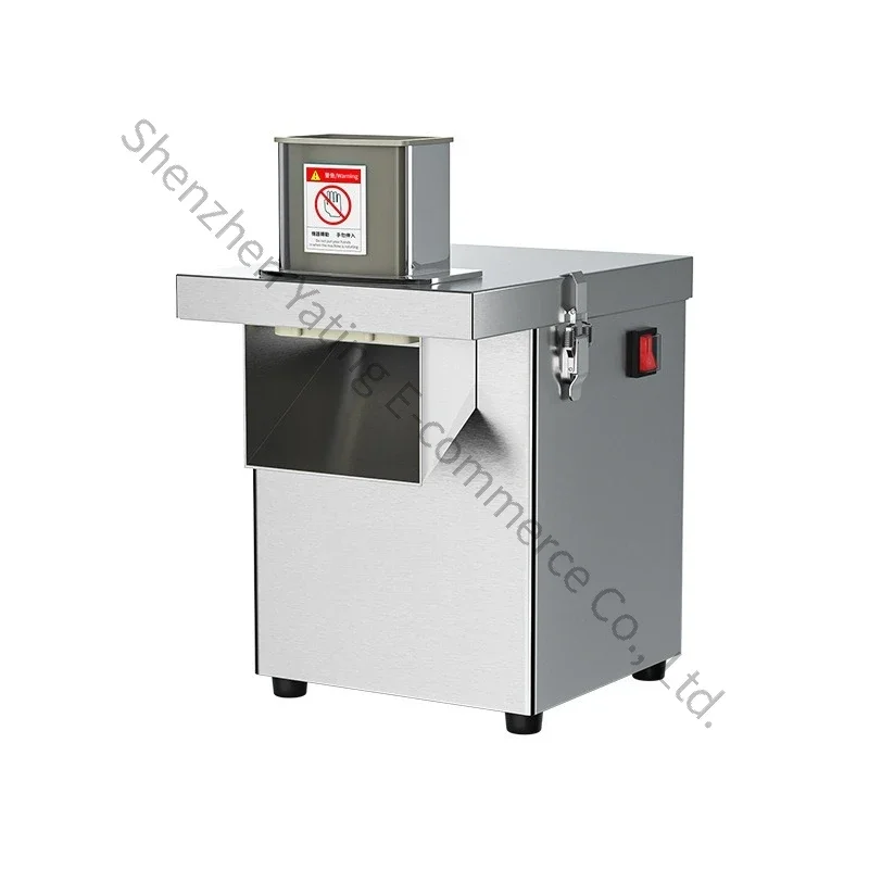 Commercial Dicing Machine Multi-functional Electric Vegetable Cutting Automatic Potato and Radish Slicing and Shredding