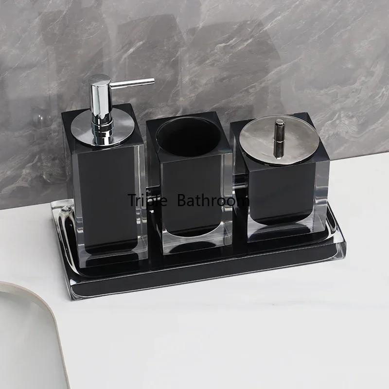 

Bathroom toiletries Hand sanitizer bottle Press type lotion bottle Bathroom accessories Jewelry storage tray Cotton swab box