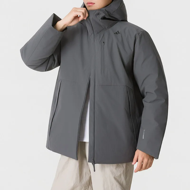 Adidas Down Jacket Men's 2026 Autumn and Winter New Outdoor Cold-proof Sports Casual Jacket KY5659