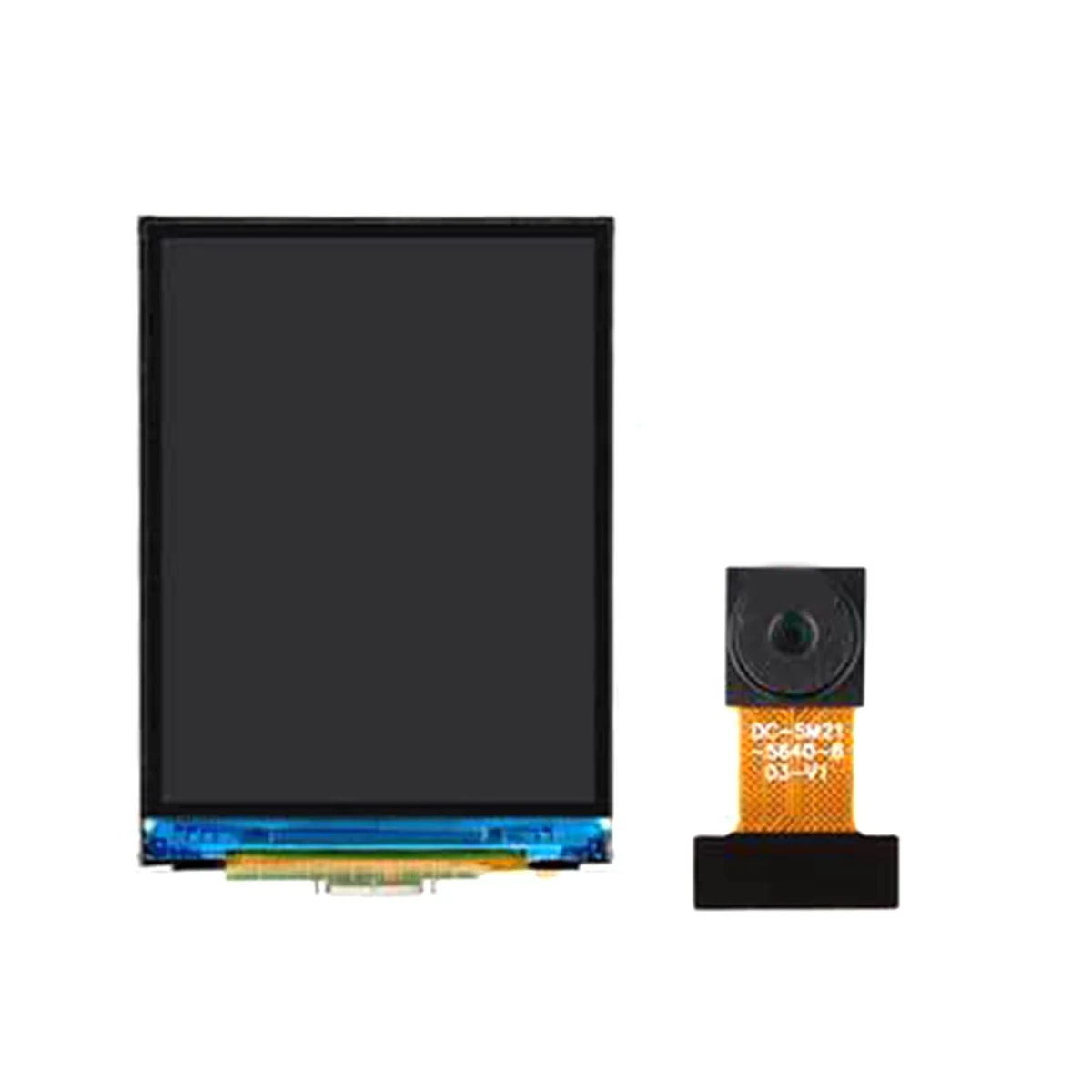 

Лидер продаж, макетная плата ESP32-S3 с 2-дюймовым дисплеем, камера OV5640-5MP, датчик QMI8658 для A