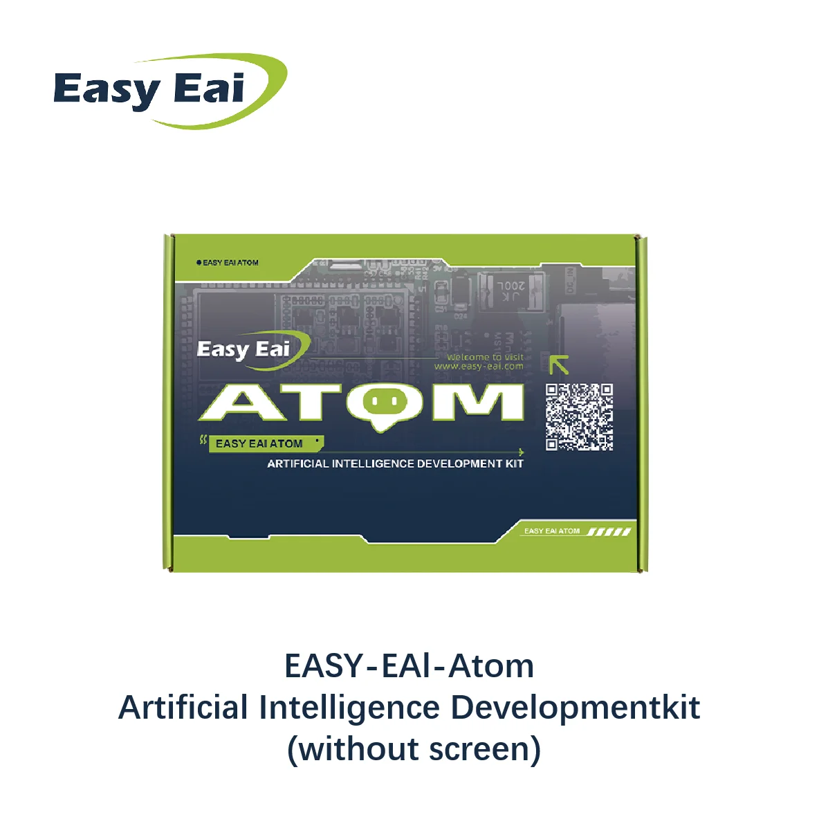 EASY EAI Atom RV1106 AI Super Starter Kit,Linux Development Board With Tutorial, H.264/H.265 Video Encoding, Ethernet, 30FPS Rea