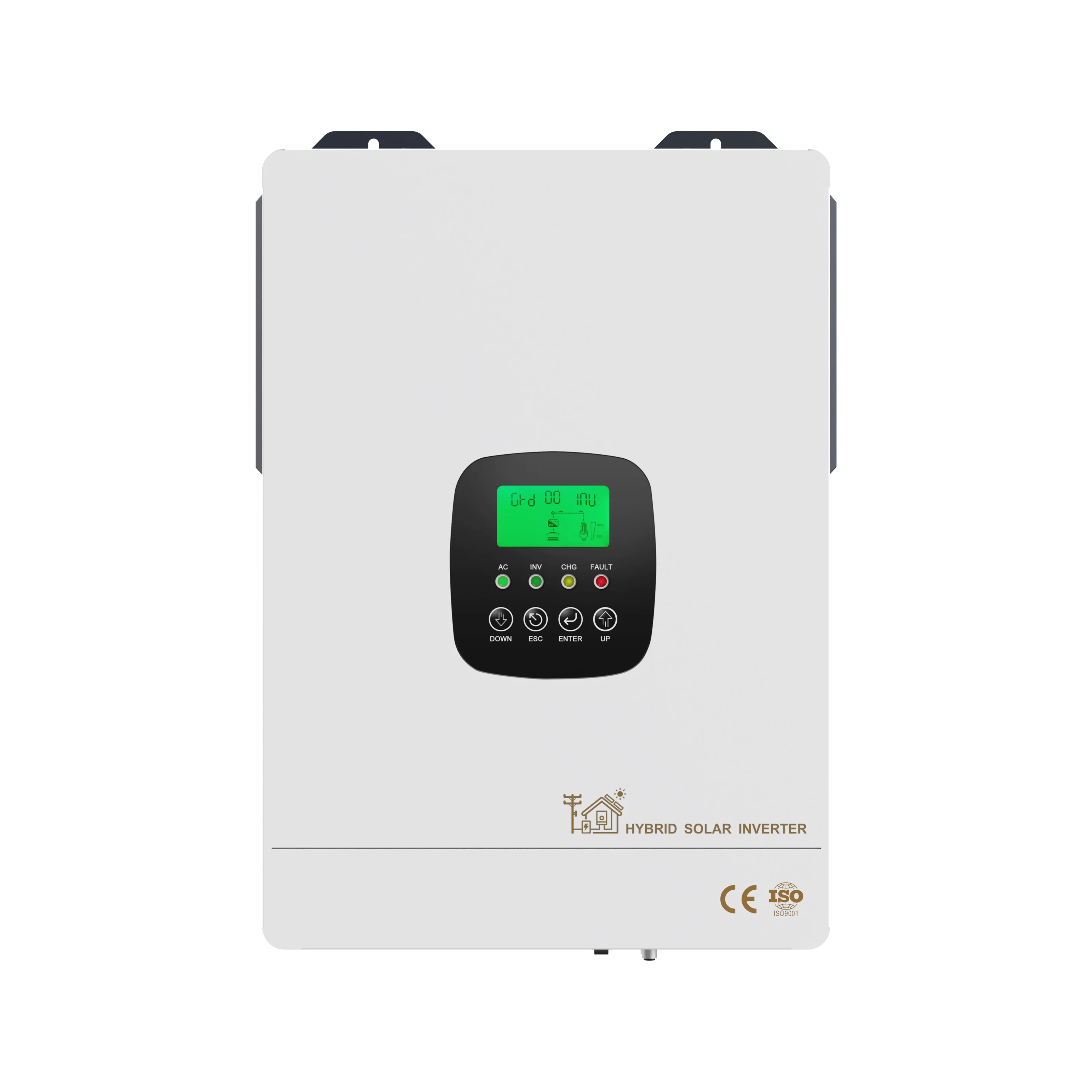 8.3KW 48V to 220V 230V 240V Single Output Pure Sine Wave Grid Hybrid Solar Inverter 50/60Hz for Home Energy Storage System
