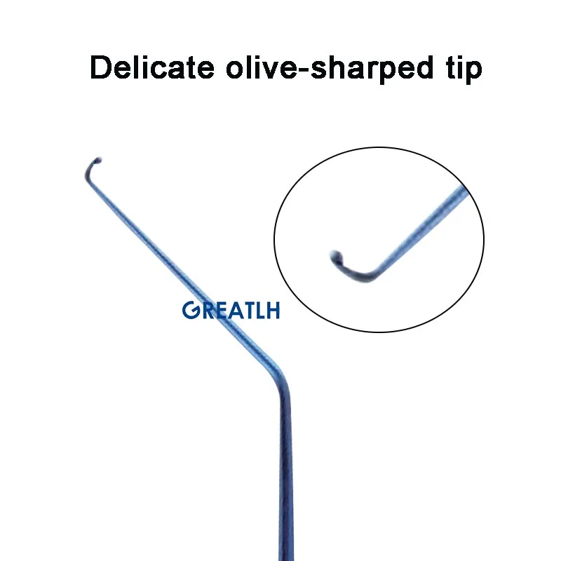 Autoclavable LASIK Flap Manipulator Ophthalmic Surgical Instrument Titanium Alloy