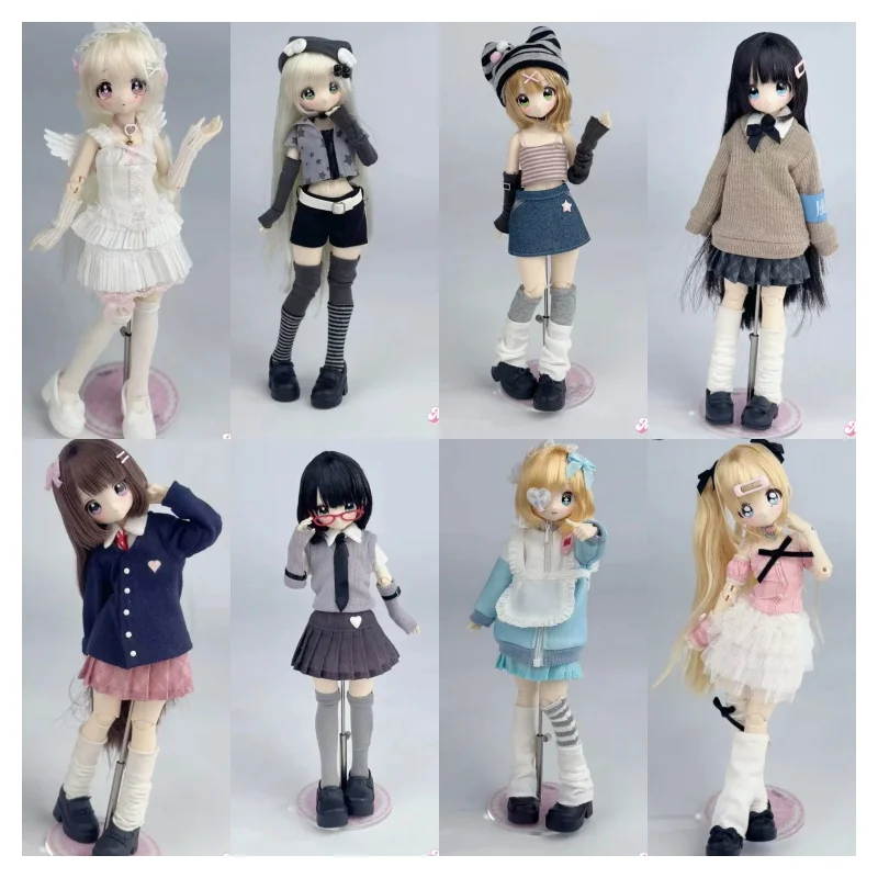 

Please Dont Touch My Side Parted Bob Bjd Blind Box Special Edition Attractive Doll Hair Transplant Figurine Display Holiday Gift