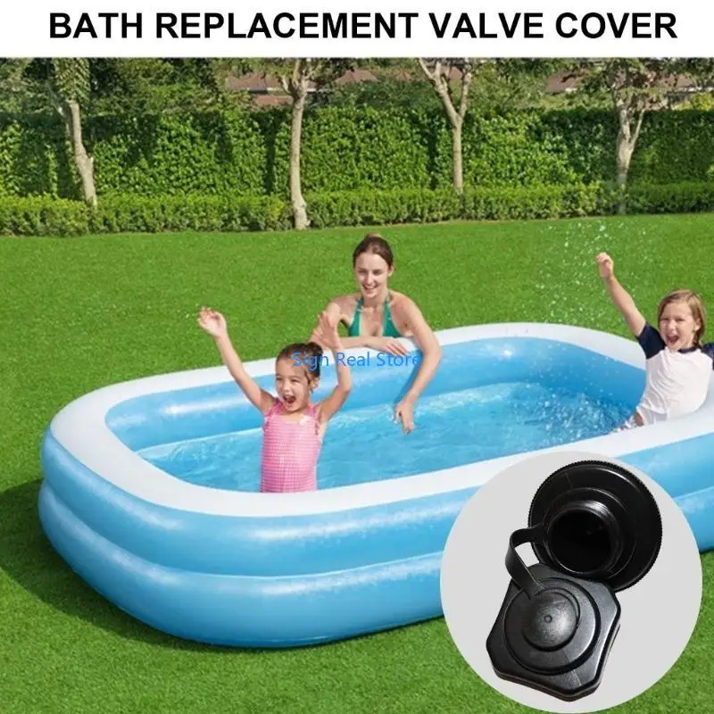 Easy Install Air Bed and Boat Inflation Valves Caps Multifunctional Screw Valves Replacement Caps Stable Valves Cover 41XB
